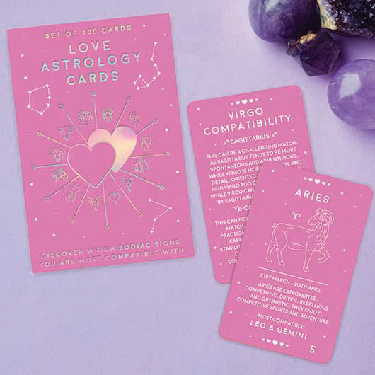 Gift Republic Love Astrology Cards - Bear Country Kitchen
