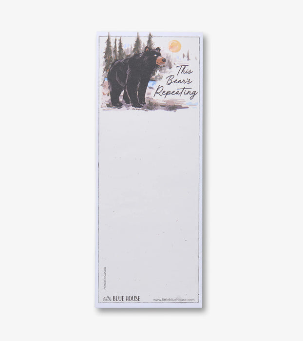 Little Blue House Magnetic List Bears