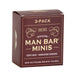San Francisco Soap Company Man Bar Minis  Set Of 3 Exotic Musk & Sandalwood - Bear Country Kitchen
