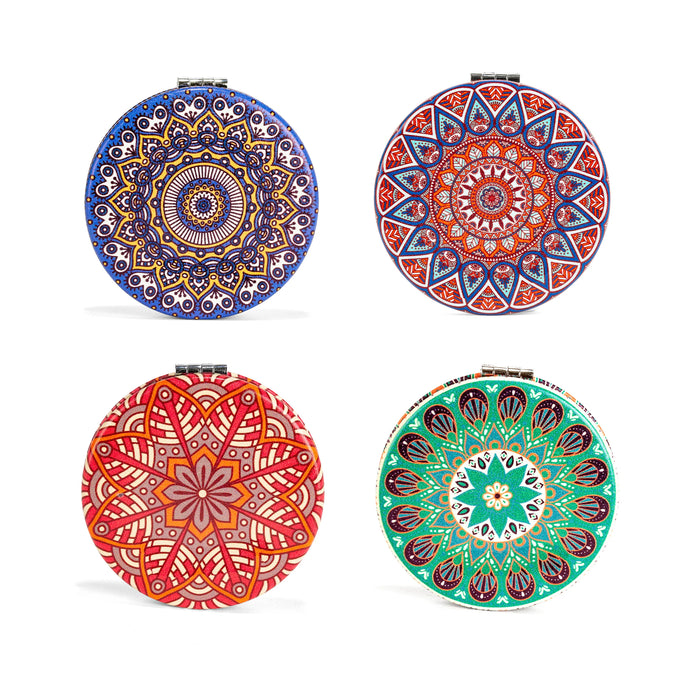 Kikkerland Pocket MIrror Mandala - Bear Country Kitchen