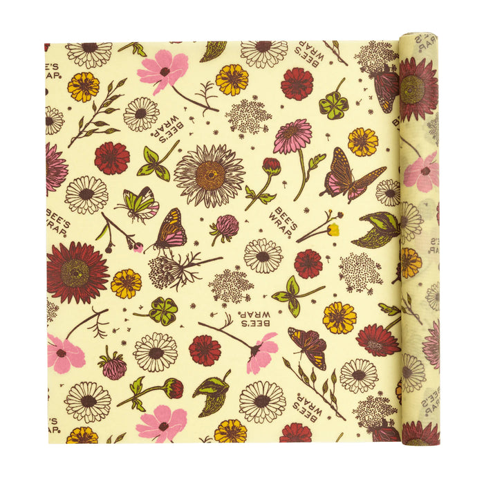 Bee's Wrap Food Wrap Roll Meadow Magic - Bear Country Kitchen