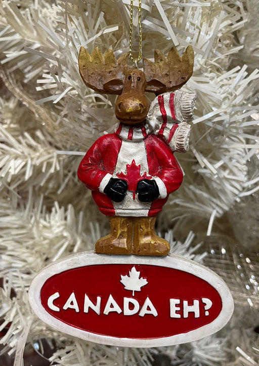 Canada Eh? Moose Ornament - Bear Country Kitchen
