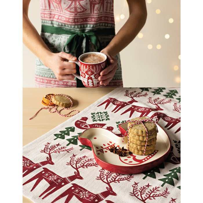 Danica Now Designs Christmas Jacquard Mitt Folk Forest