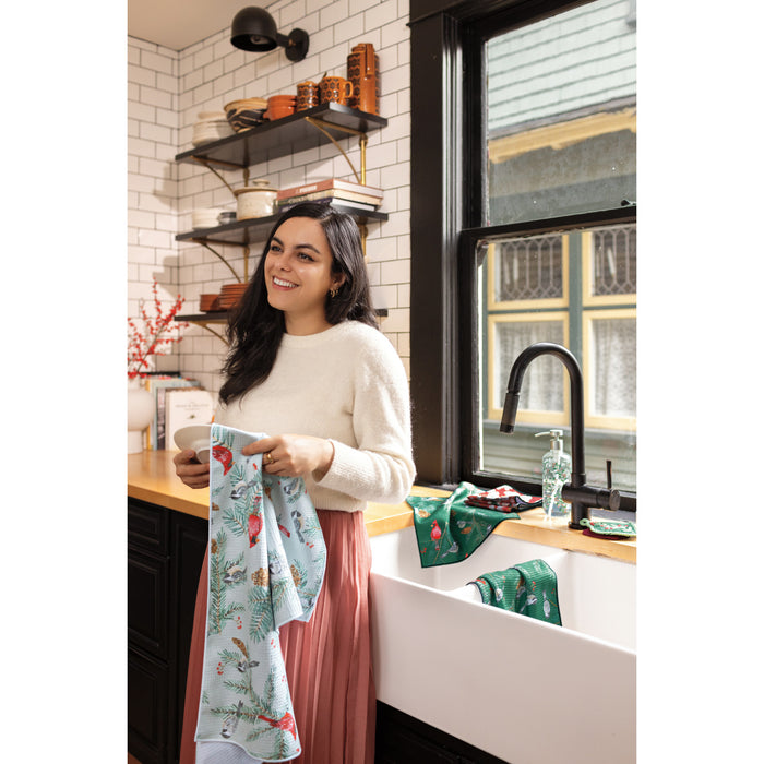 Danica Now Designs Chef Apron Birds & Boughs