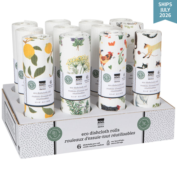 Danica Now Design Eco Dishcloth Roll Countryside