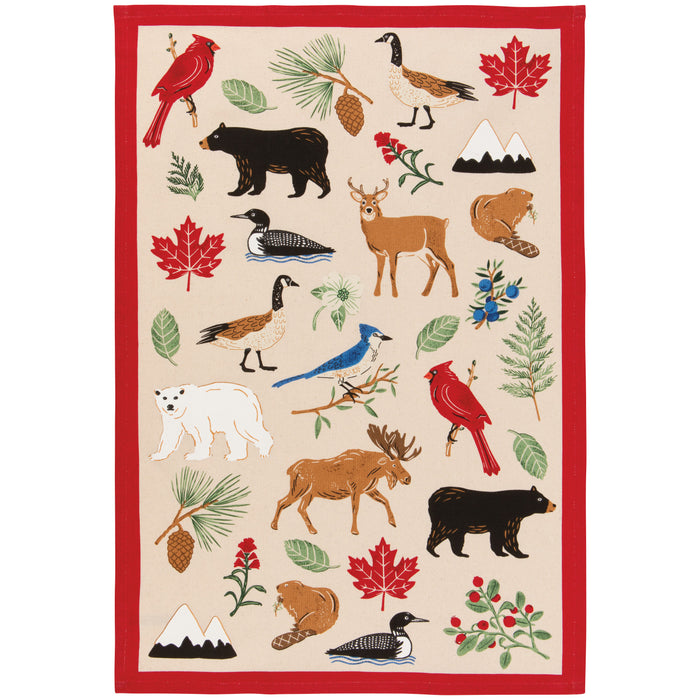 Danica Dishtowel Oh Canada Wild North
