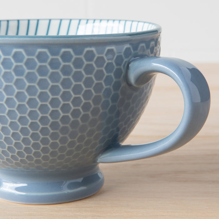 Danica Now Designs Latte Mug Slate Blue