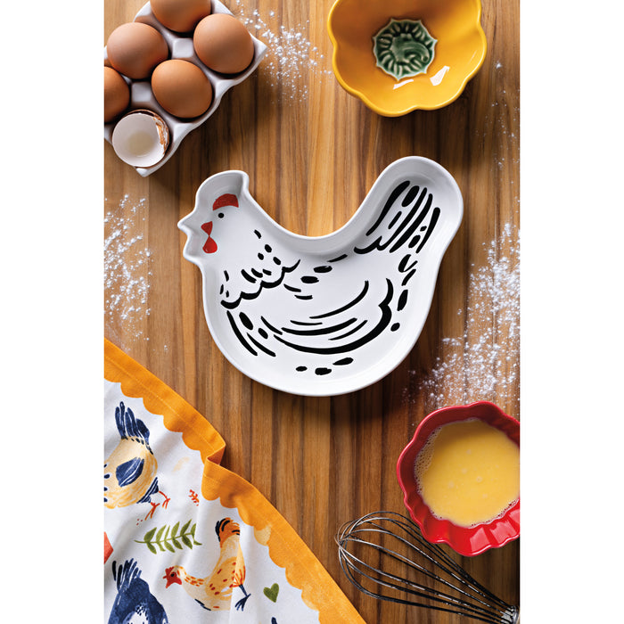 Danica Now Designs Shaped Tray Chicken