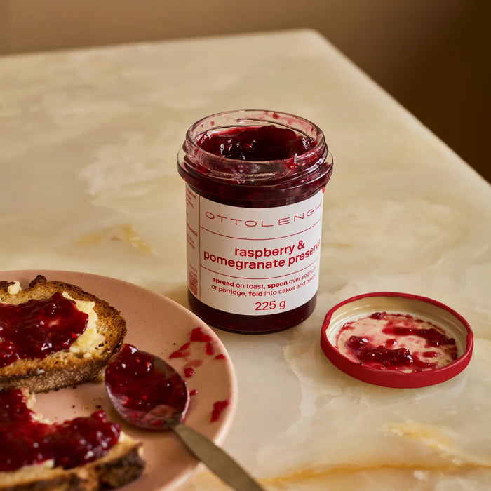Ottolenghi Raspberry and Pomegranate Preserve - Bear Country Kitchen