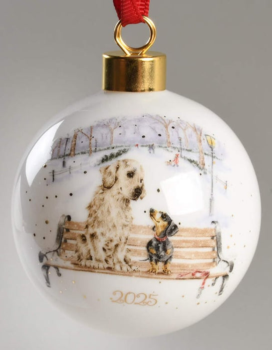 Wrendale Bauble - 2025 Annual Winter Walks - Bear Country Kitchen