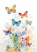 Bug Art Card Colourful Butterflies - Bear Country Kitchen