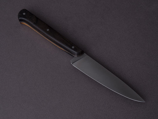 Goyon-Chazeau Le Grand Tradi Knife With Ebony With Sapwood Handle - Bear Country Kitchen