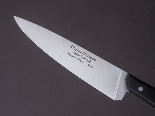 Goyon-Chazeau Le Grand Tradi Knife With Ebony With Sapwood Handle - Bear Country Kitchen