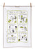 Sa Boothroyd Tea Towel - Reasons to go for a Bike Ride - Bear Country Kitchen