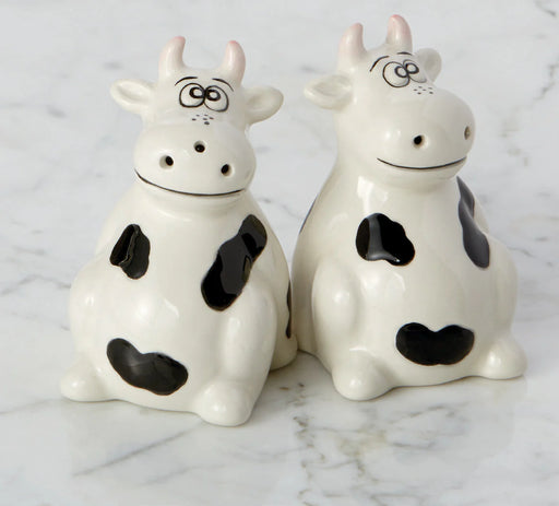 Design Imports Salt & Pepper Shaker Set Cows - Bear Country Kitchen