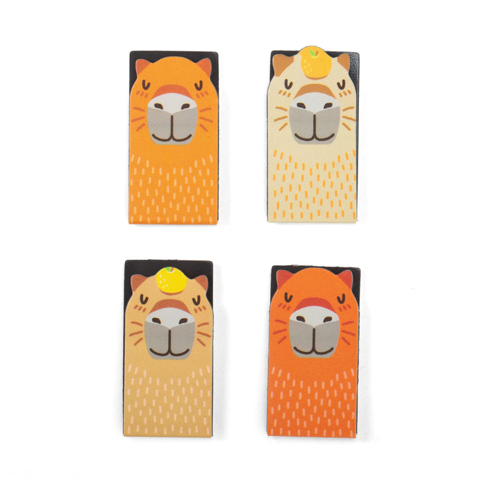 Kikkerland Magnetic Bookmarks Capybara - Bear Country Kitchen
