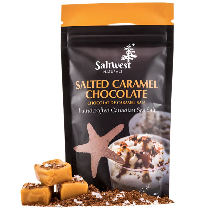 SaltWest Naturals Salted Caramel Chocolate Sea Salt