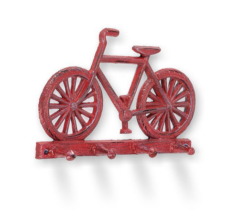 Abbott Cast Iron Wall Hook Bicycle - Bear Country Kitchen