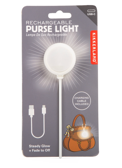 Kikkerland Rechargeable Purse Light - Bear Country Kitchen