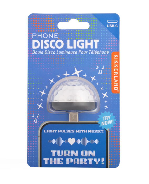Kikkerland Phone Disco Light - Bear Country Kitchen