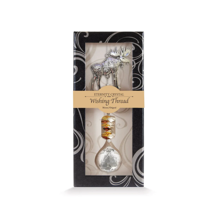 Eternity Crystal Wishing Thread Moose - Bear Country Kitchen
