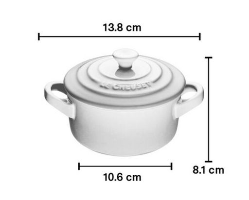 Le Creuset Mini Cocotte Bleu Riviera - Bear Country Kitchen