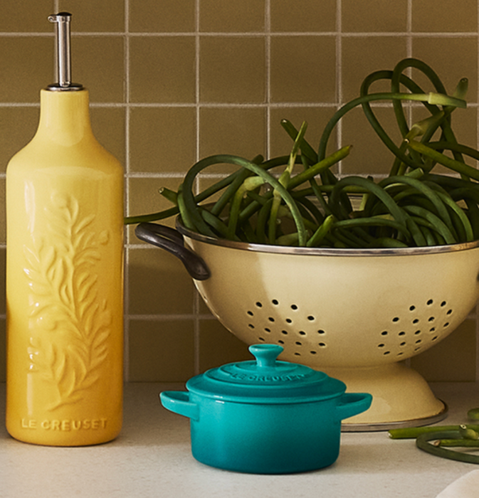Le Creuset Mini Cocotte Bleu Riviera - Bear Country Kitchen
