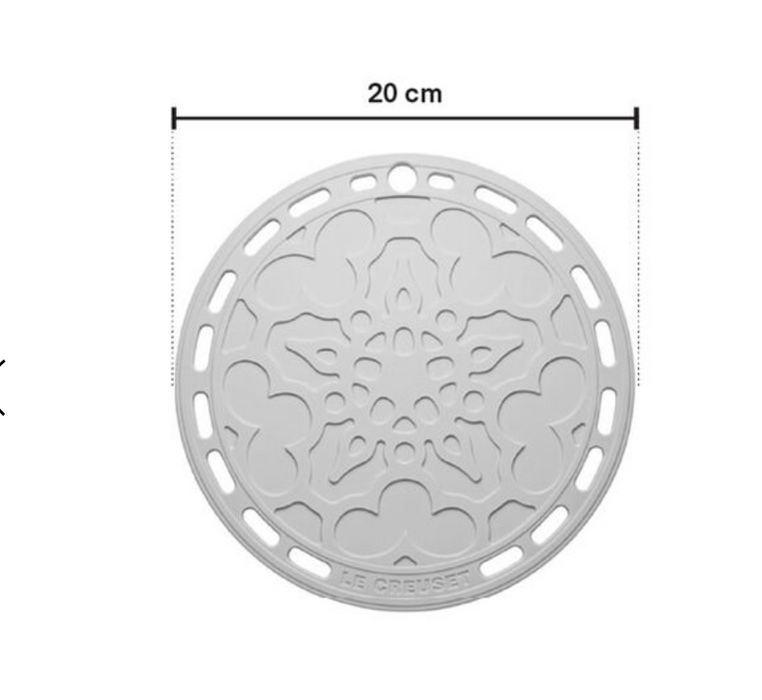 Le Creuset Silicone Trivet Bleu Riviera - Bear Country Kitchen