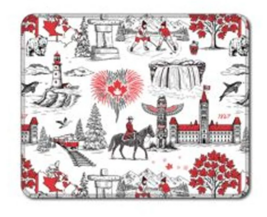 Earthly Notepaper Towels O So Canada Set Of 6 - Bear Country Kitchen