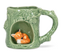 Abbott Leafy Mug w/fox - Bear Country Kitchen