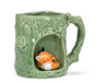 Abbott Leafy Mug w/fox - Bear Country Kitchen