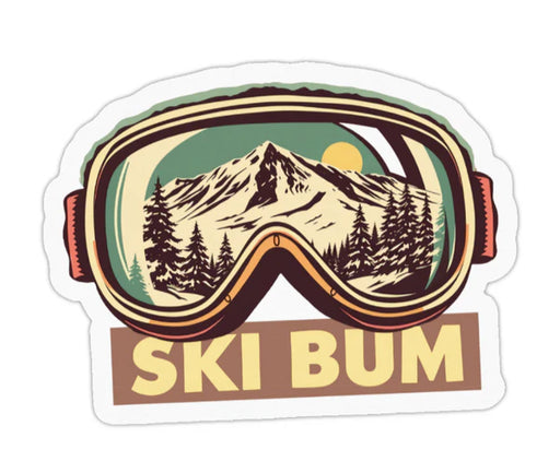 Sofs Design Sticker Ski Bum - Bear Country Kitchen