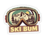 Sofs Design Sticker Ski Bum - Bear Country Kitchen