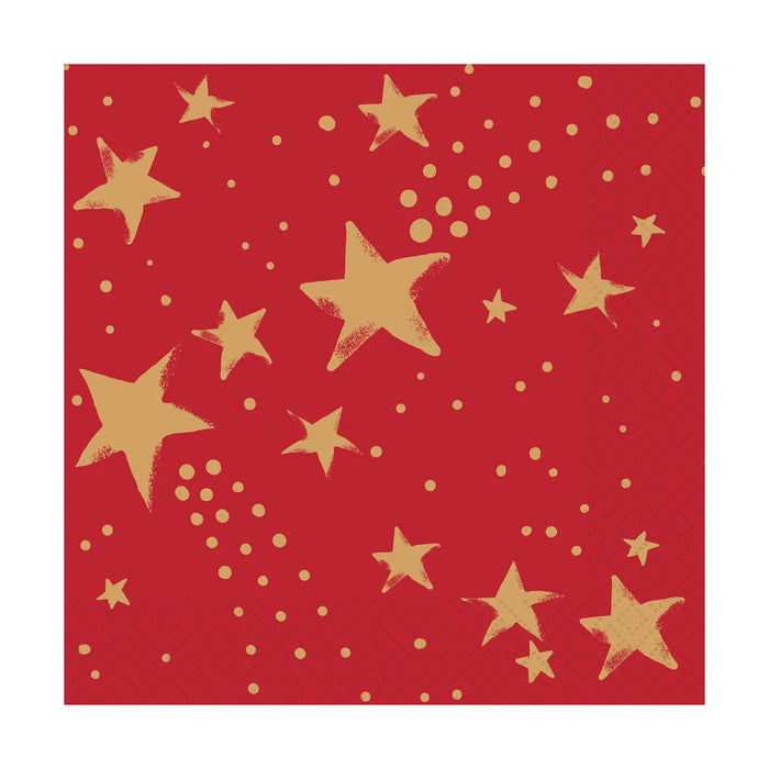 Paper Design Luncheon Napkin Shooting Stars - Bear Country Kitchen