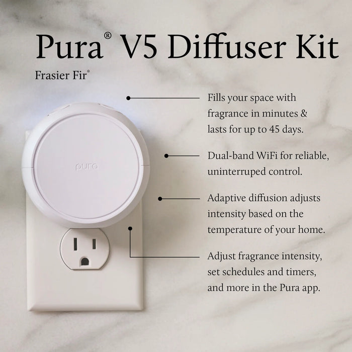 Thymes Pura Smart Diffuser Frasier Fir