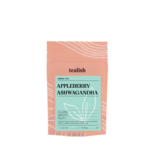 Tealish Herbal Tea Appleberry Ashwagandha 50G - Bear Country Kitchen