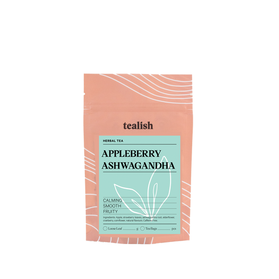 Tealish Herbal Tea Appleberry Ashwagandha 50G - Bear Country Kitchen