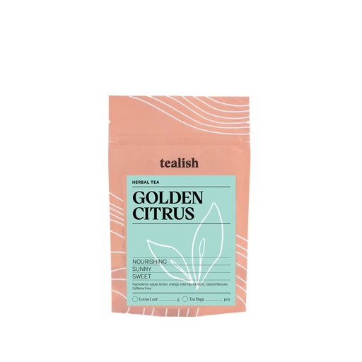 Tealish Herbal Tea Golden Citrus 50G - Bear Country Kitchen