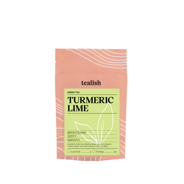 Tealish Green Tea Turmeric Lime 50G - Bear Country Kitchen