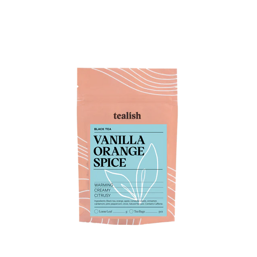 Tealish Black Tea Vanilla Orange Spice 50G - Bear Country Kitchen