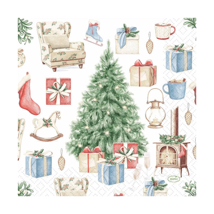 Duni Luncheon Napkin Tree And Gifts - Bear Country Kitchen