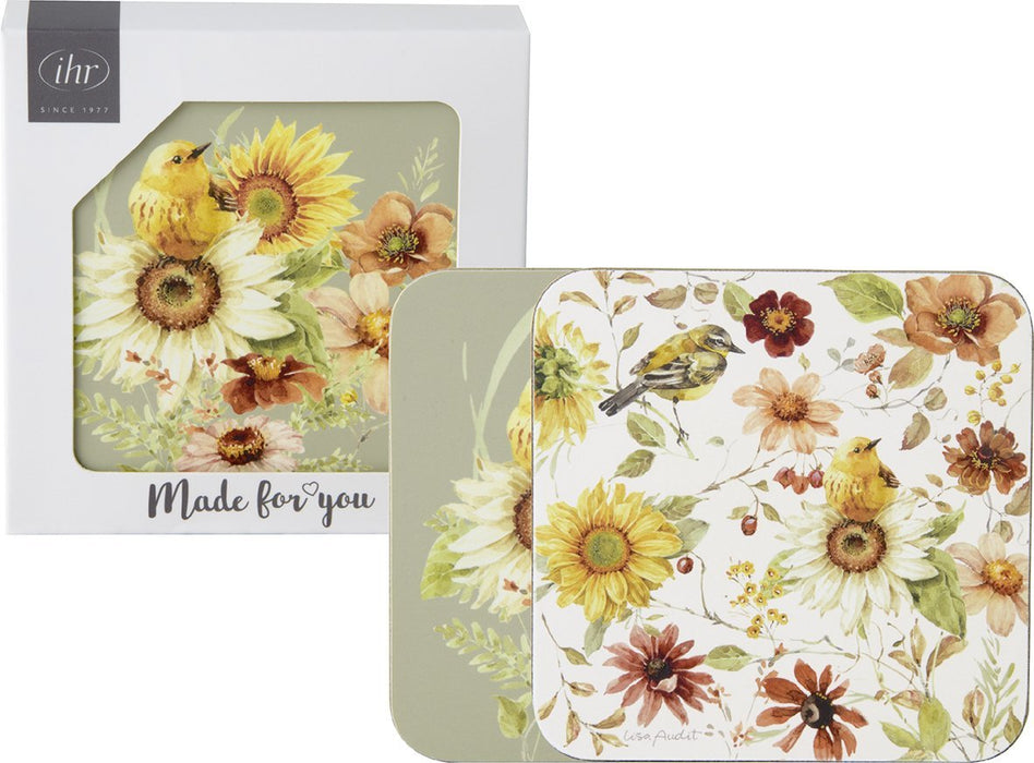 Ideal Home Range Coaster Set Of 4 Late Summer Beauties