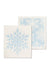 Abbott Set Of 2 Swedish Dishcloths Snowflake - Bear Country Kitchen