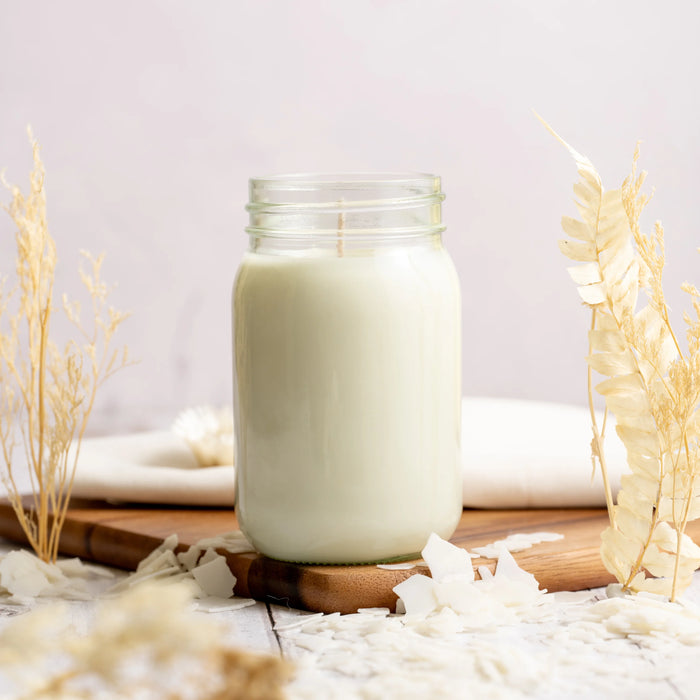 The Serendipity Soy Candle Company  Mason Jar Candle 8OZ Lavender & Sage - Bear Country Kitchen