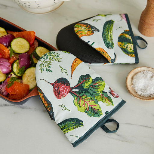 Ulster Weavers Microwave Mitt - Vegetable Medley Set Of 2 - Bear Country Kitchen