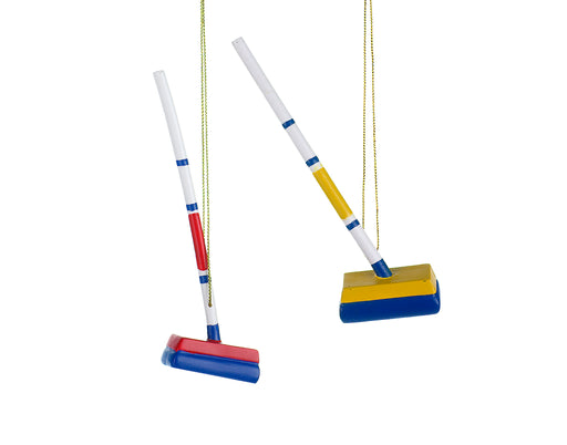 Christmas Tradition Ornament Curling Broom - Bear Country Kitchen