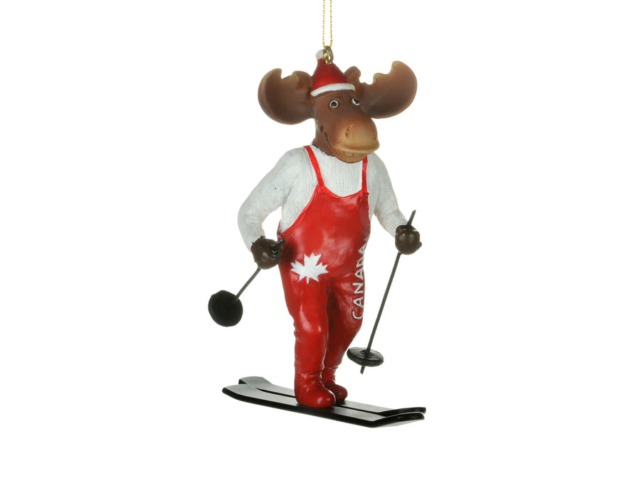 Christmas Tradition Skiing Moose - Bear Country Kitchen