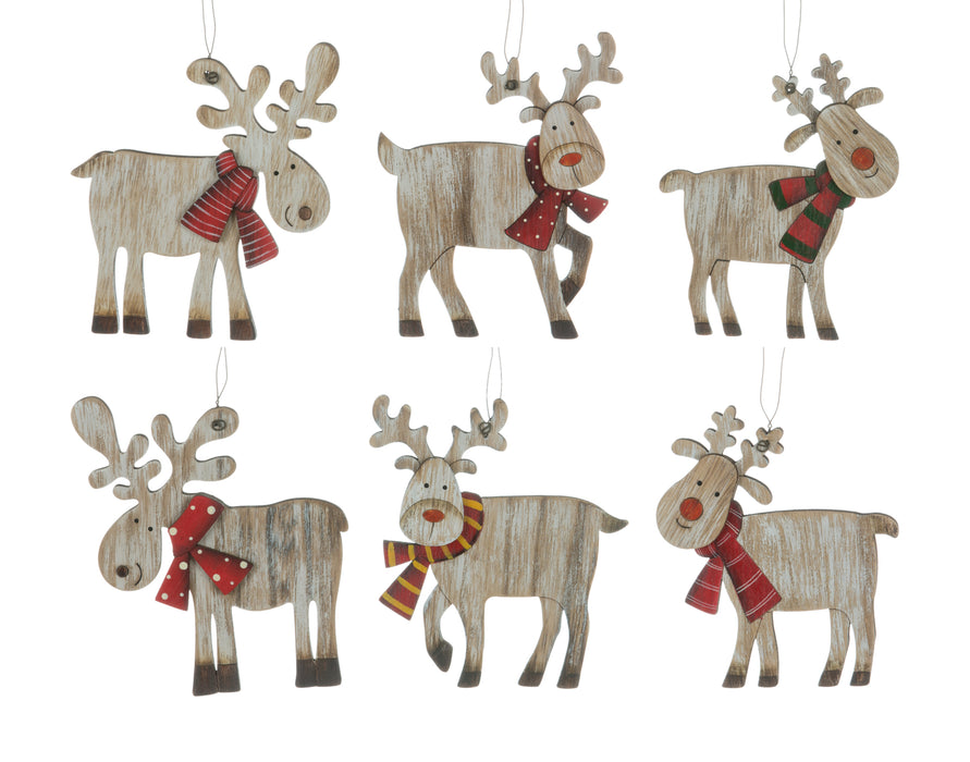 Christmas Tradition Ornament Wooden Moose - Bear Country Kitchen