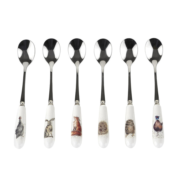 Wrendale Set of 6 Teaspoons