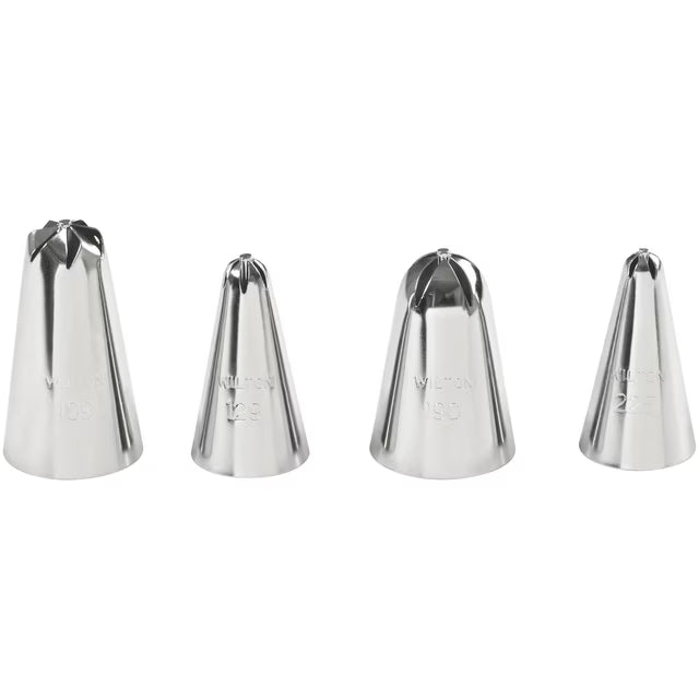 Wilton Drop Flowers Tip Set